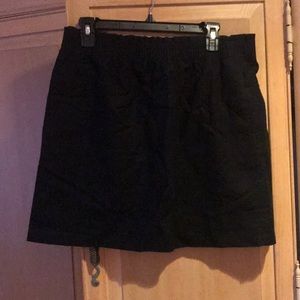 Black J.Crew sidewalk skirt